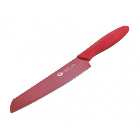 Cuchillo Arbolito 901R Santoku Rojo Hoja 17.5 cm Bokercut